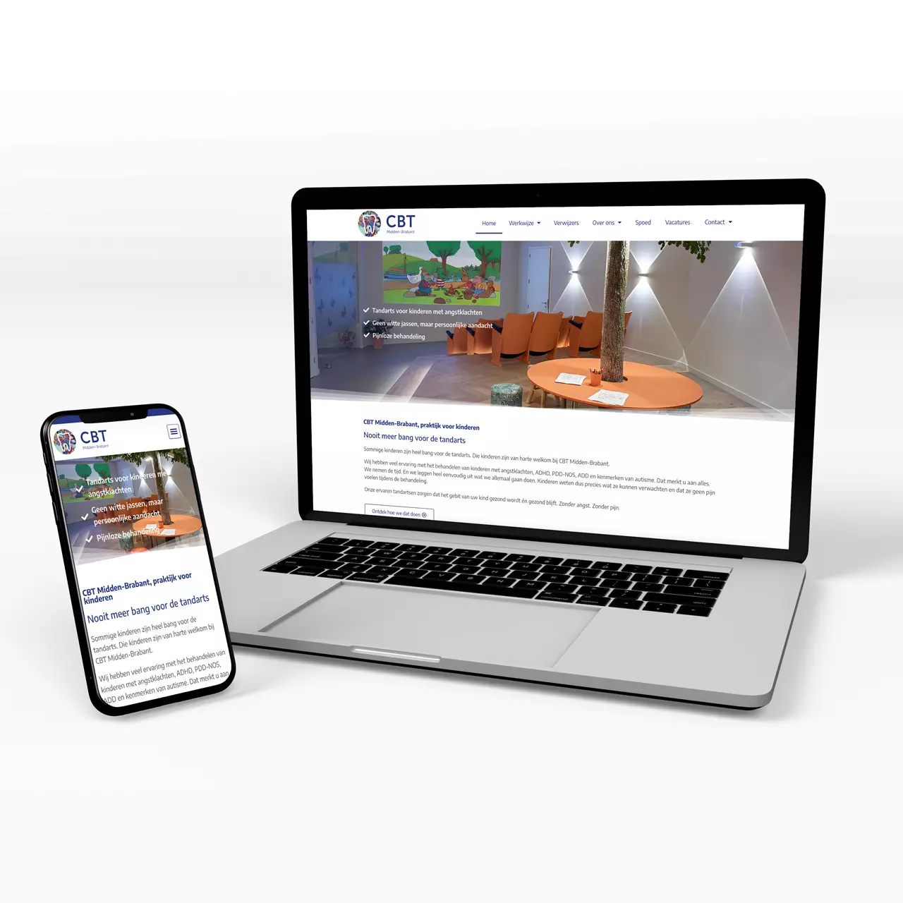 CBT Midden-Brabant: Portfolio Website