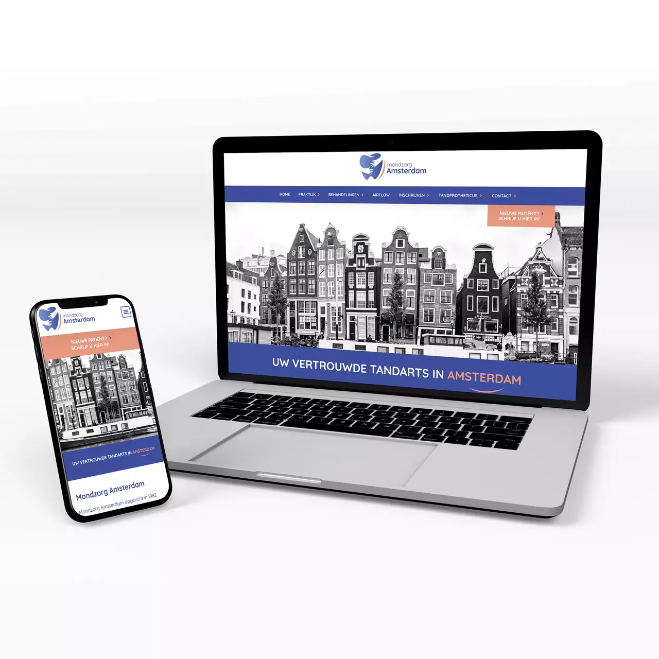 Mondzorg Amsterdam: Portfolio Website