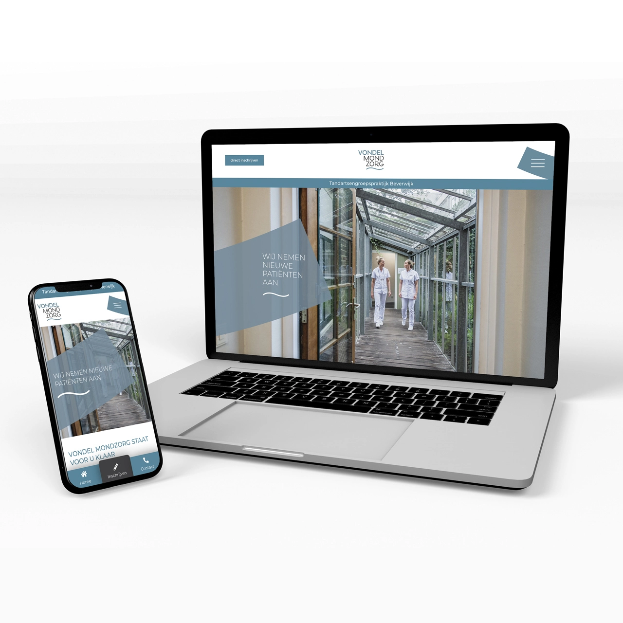 Vondel Mondzorg Beverwijk: Portfolio Website